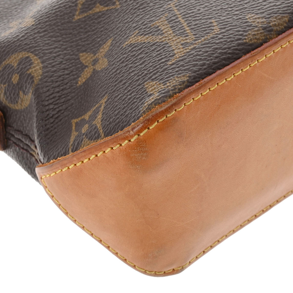 LOUIS VUITTON Monogram Trotter Brown Canvas Shoulder Bag - Picture 9 of 9